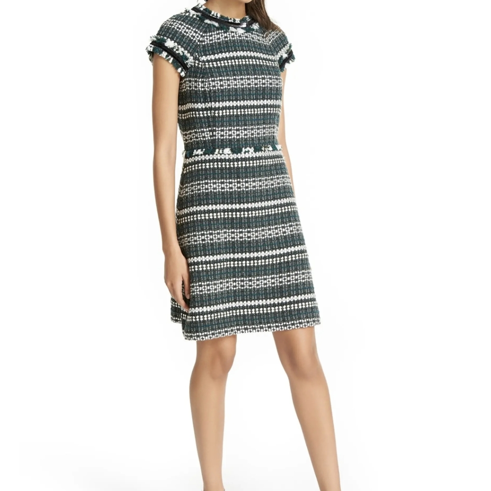 Tory Burch Norfolk tweed dress